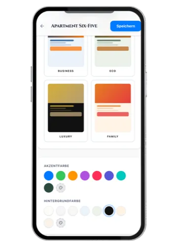 Scegli il design e personalizza avatar